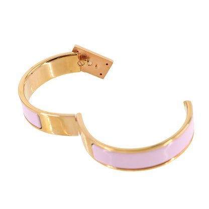 Hermes Clic Anneau Bangle Rose Dragee Pink Gold Bracelet