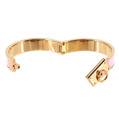 Hermes Clic Anneau Bangle Rose Dragee Pink Gold Bracelet