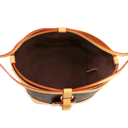 Louis Vuitton Monogram Noe Purse Shoulder Bag Brown Gold