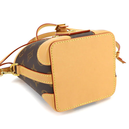 Louis Vuitton Monogram Noe Purse Shoulder Bag Brown Gold