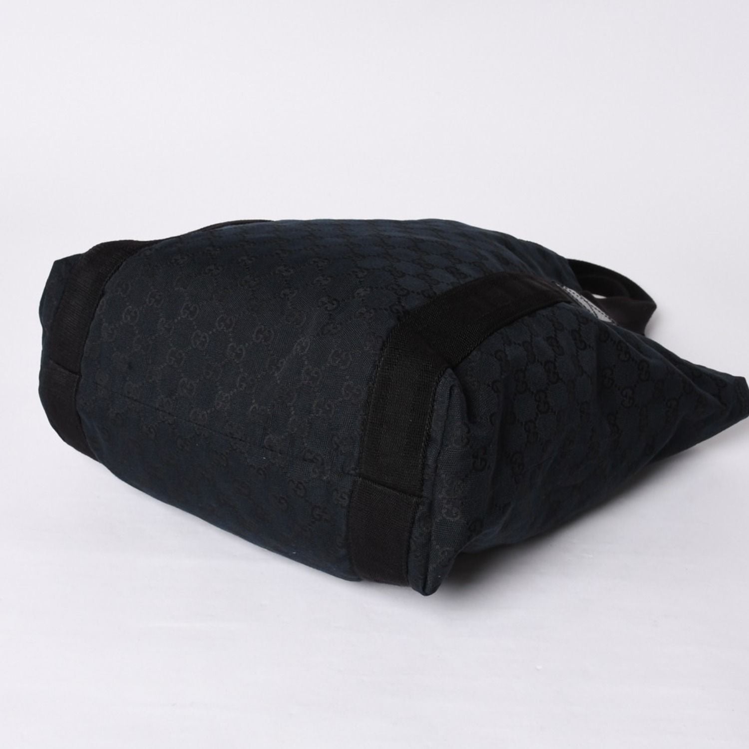 Gucci Tote Bag GG Canvas Black — view 7