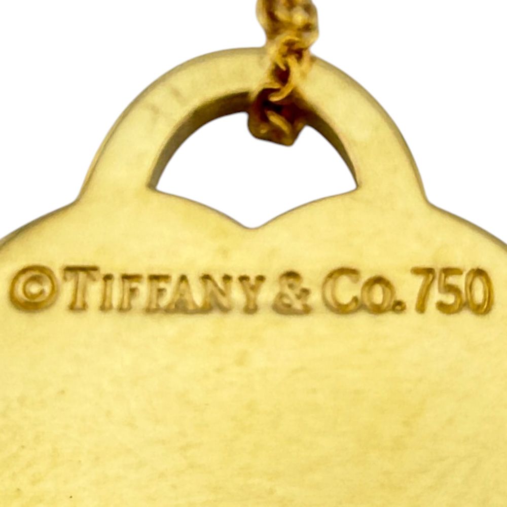 Tiffany & Co Return to Heart Necklace 18k Yellow Gold