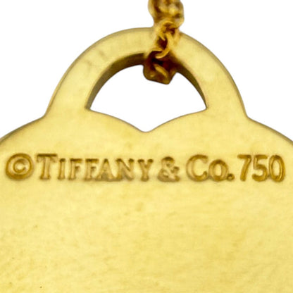 Tiffany & Co Return to Heart Necklace 18k Yellow Gold