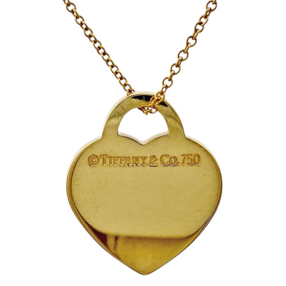 Tiffany & Co Return to Heart Necklace 18k Yellow Gold