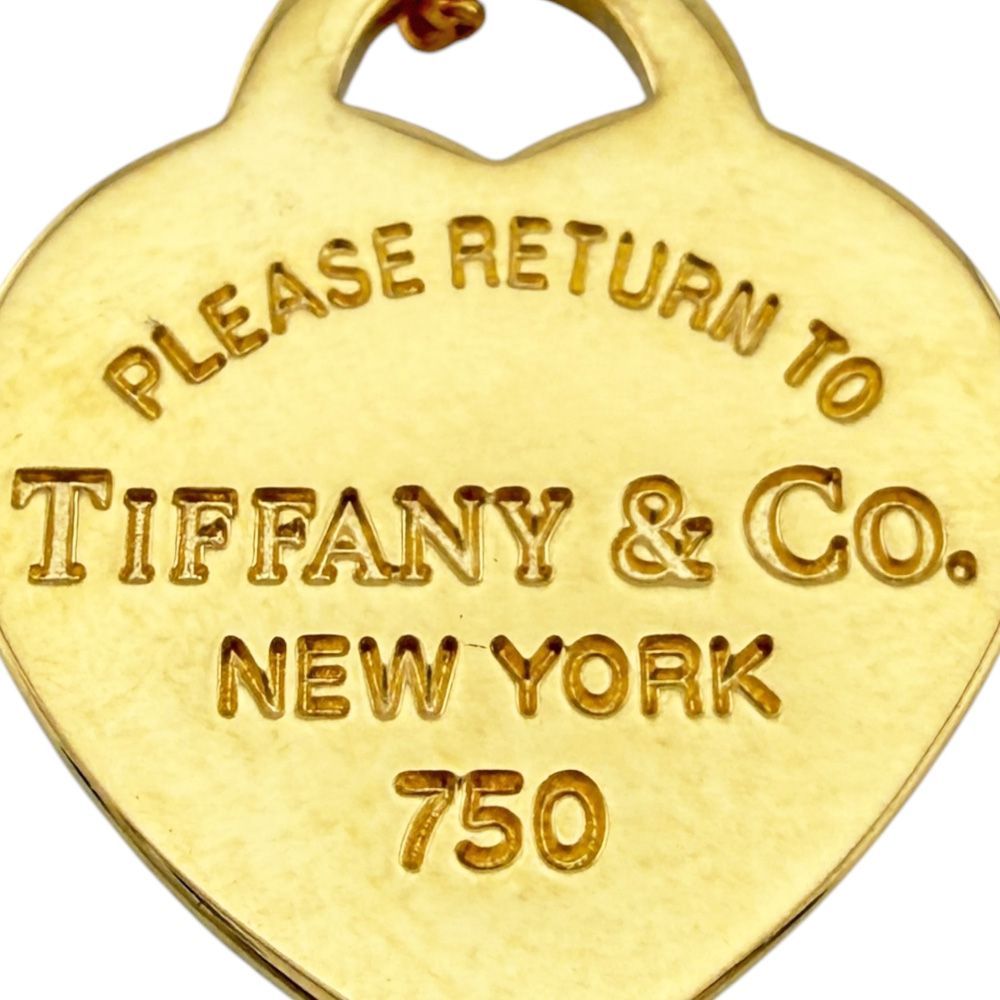 Tiffany & Co Return to Heart Necklace 18k Yellow Gold