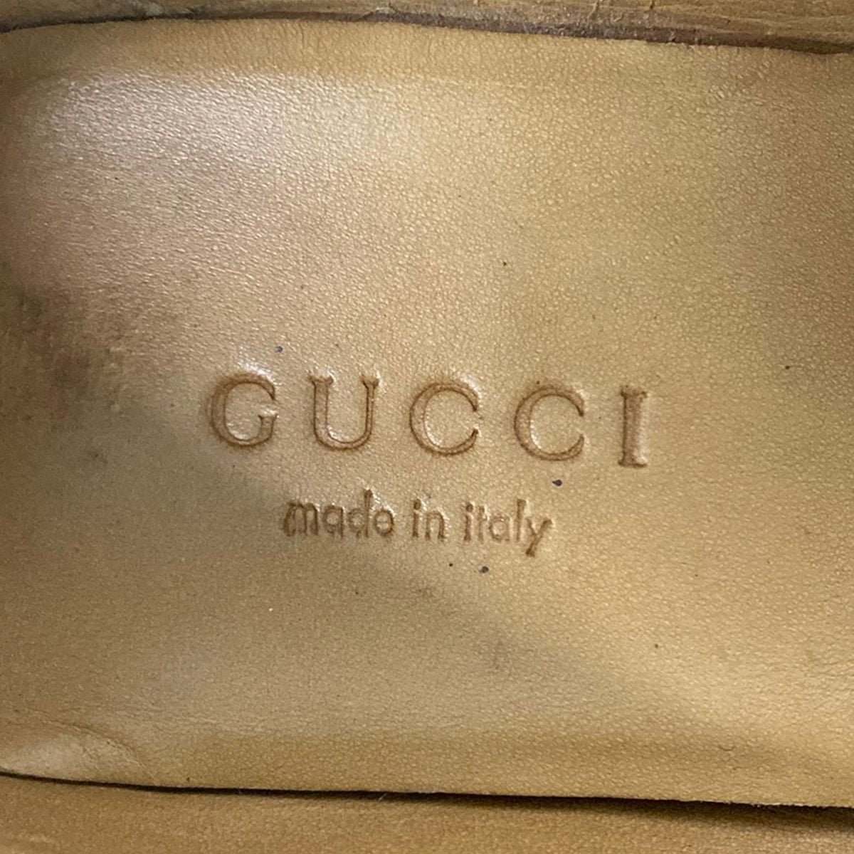 Gucci Loafers 34.5 Horsebit Sherry Black Green Red Leather