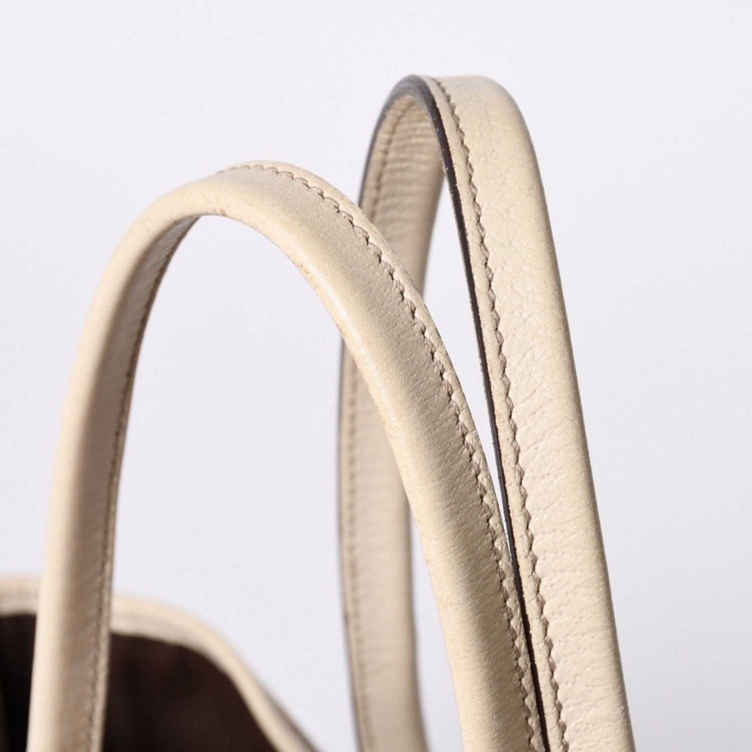 Gucci Handbag GG Canvas Sherry Line Leather Beige — view 6