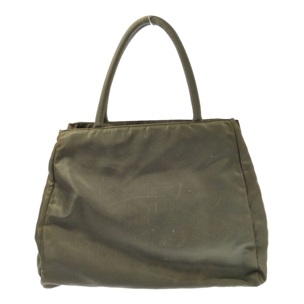 Prada Tessuto Nylon Handbag Olive