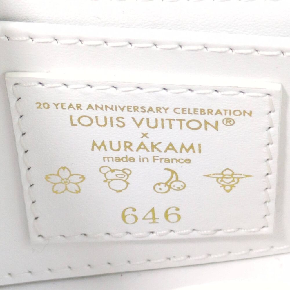 Louis Vuitton Takashi Murakami Capucines East West Mini Flower 2-Way Handbag