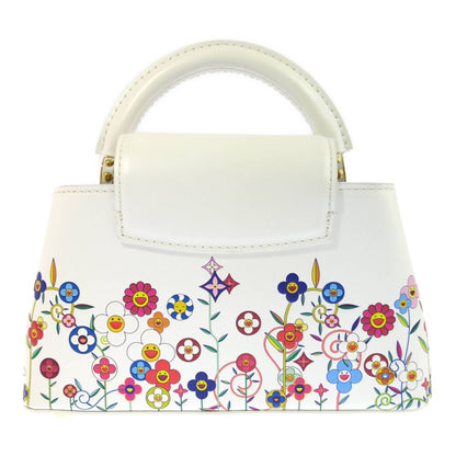 Louis Vuitton Takashi Murakami Capucines East West Mini Flower 2-Way Handbag