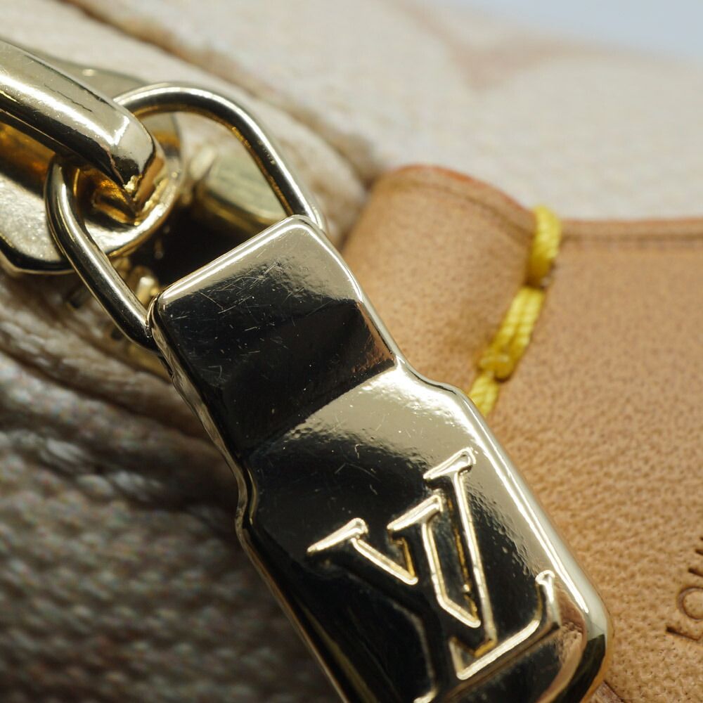 Louis Vuitton Pochette Cosmetic PM Pouch Mini Bag Beige