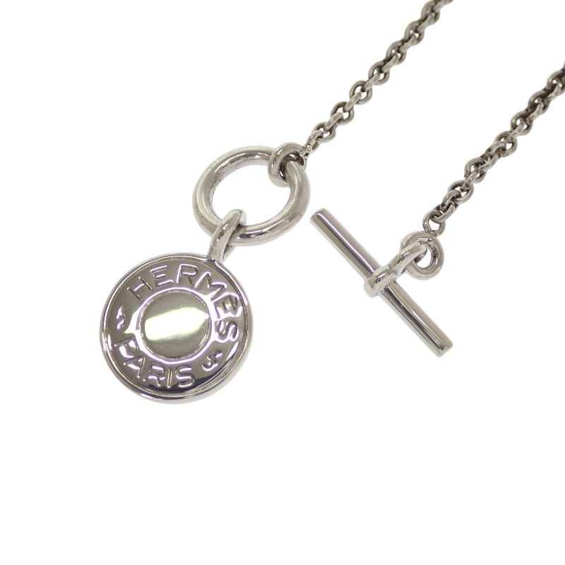Hermes Amulet Exlibris Necklace Clou de Selle Series
