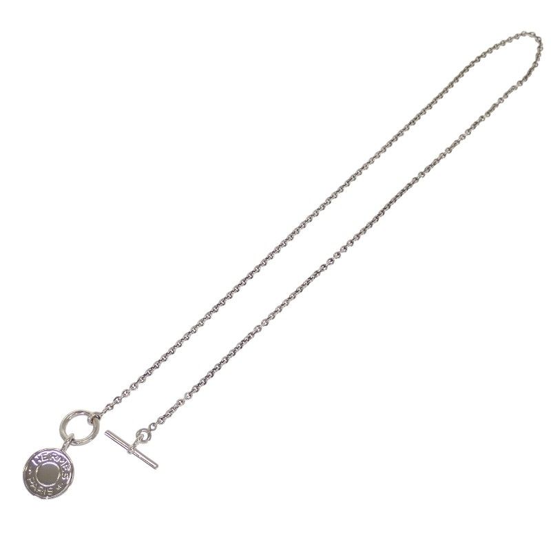 Hermes Amulet Exlibris Necklace Clou de Selle Series