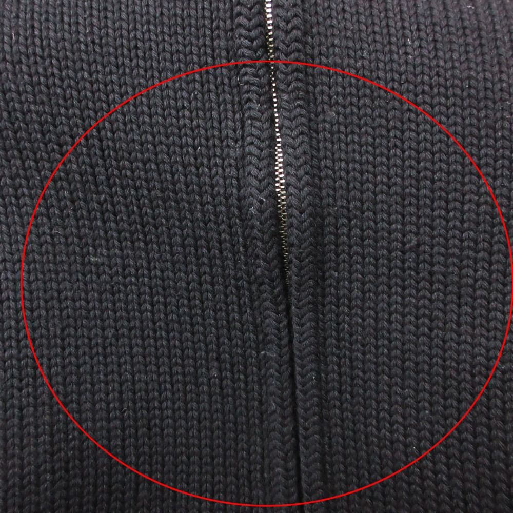 Gucci Hoodie Driver's Knit Sweater Zip Up Black