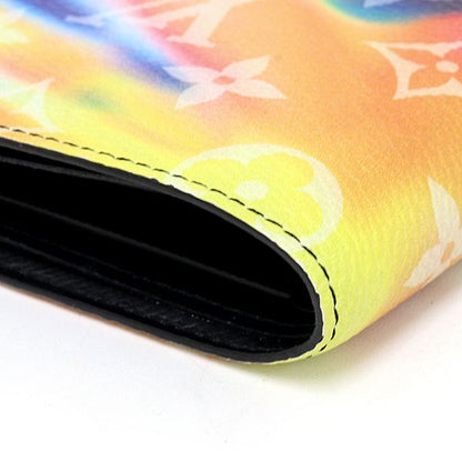 Louis Vuitton Portefeuille Multiple Bifold Wallet Monogram Sunset Multicolor