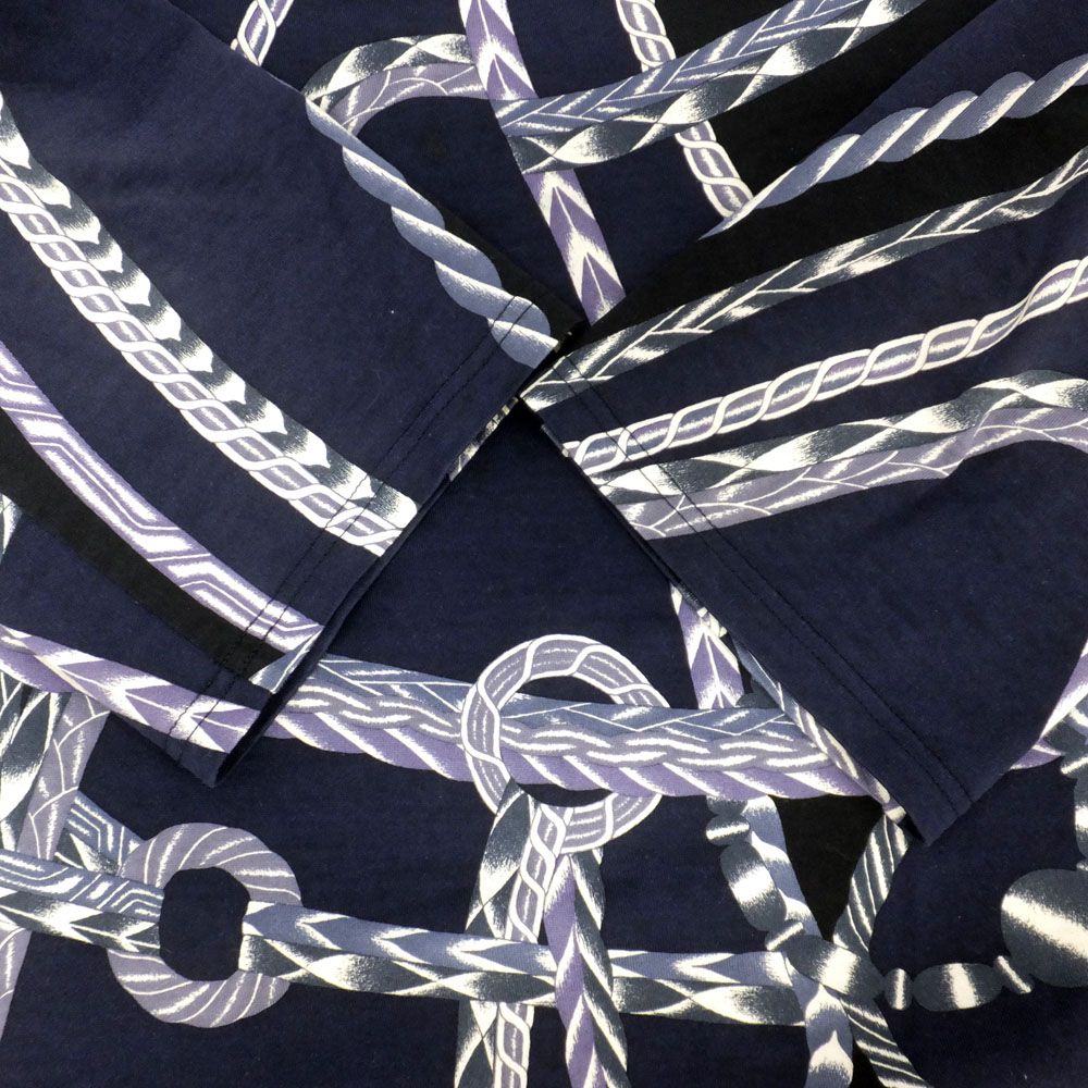 Hermes Port Neck Chain Motif Chaine D'ancre Cotton Top 42