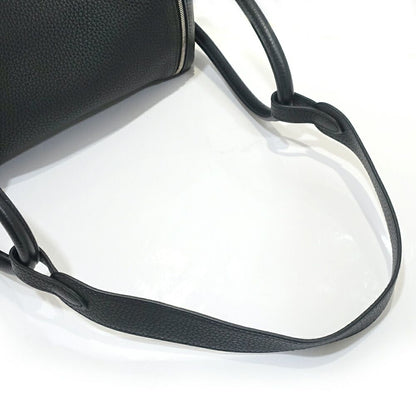 Hermes Lindy 26 Handbag Taurillon Clemence Black Silver