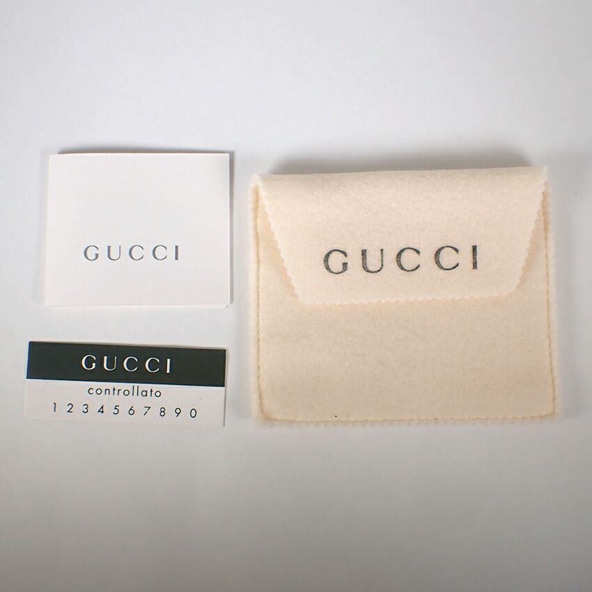Gucci 925 Logo Circle Pendant Necklace