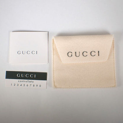 Gucci 925 Logo Circle Pendant Necklace