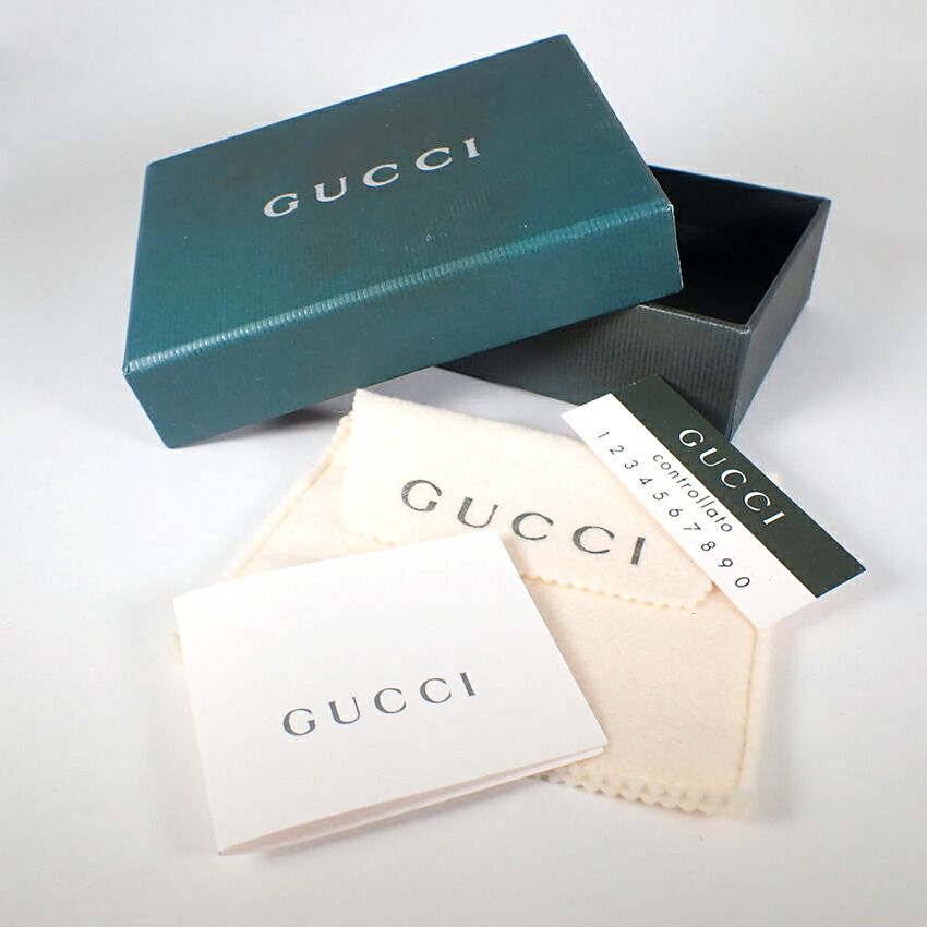 Gucci 925 Logo Circle Pendant Necklace