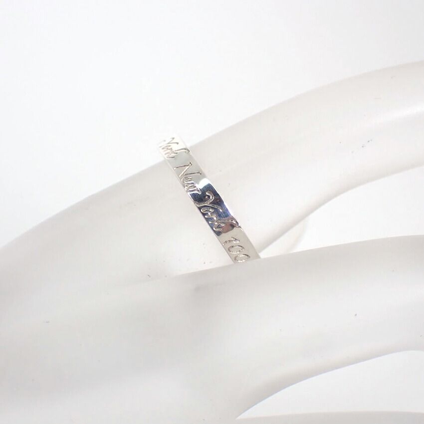 Tiffany & Co 925 Notes Narrow Ring