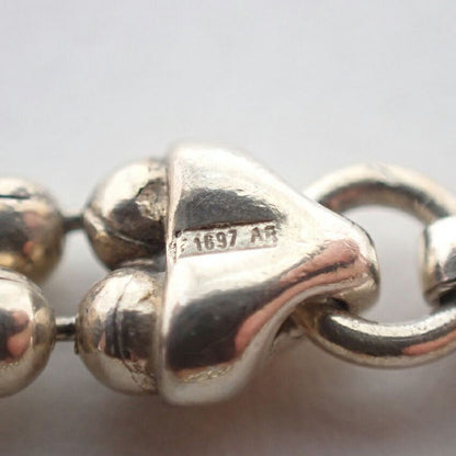 Gucci 925 Double Ball Chain Necklace
