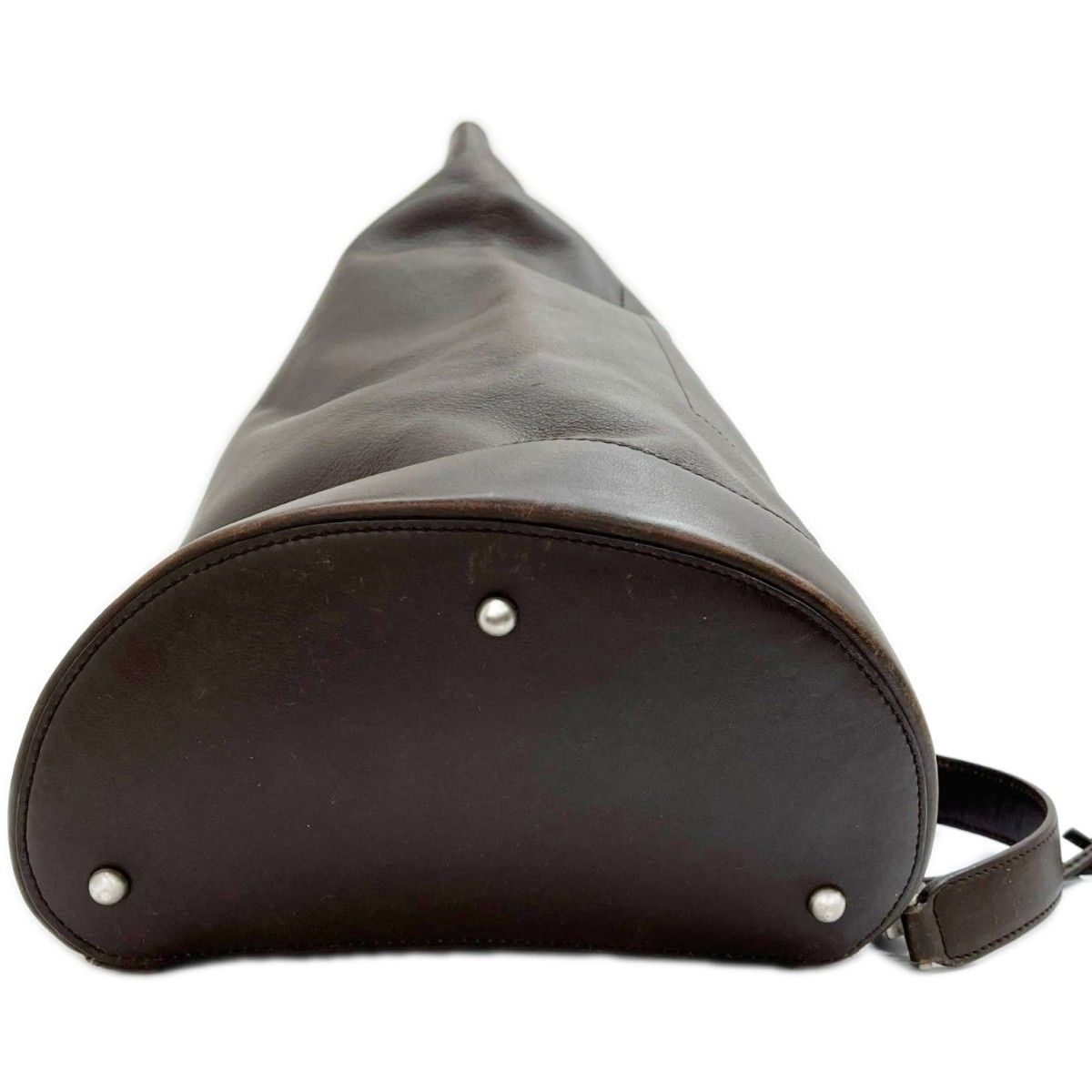 Loewe Belt Bag Anton Leather Pouch with Calf Yes Brown