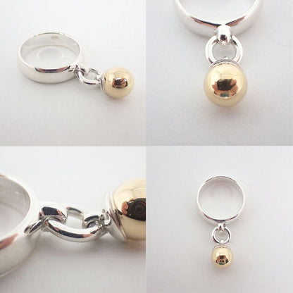 Tiffany & Co 925 750 Gold Dangle Ring