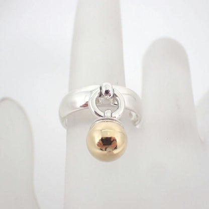 Tiffany & Co 925 750 Gold Dangle Ring