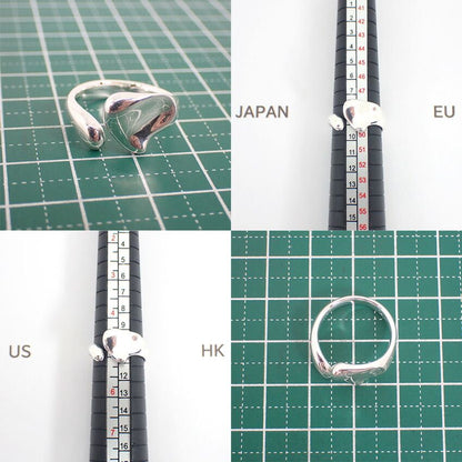 Tiffany & Co 925 Full Heart Ring