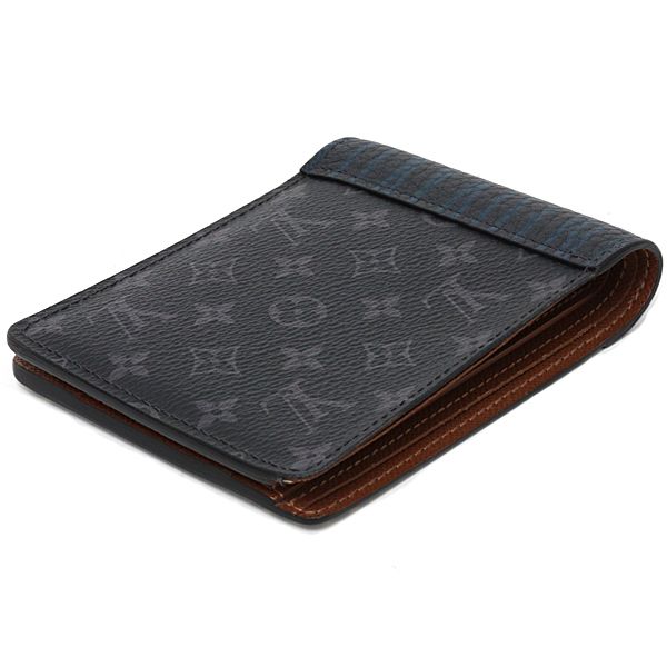 Louis Vuitton Portefeuille Multiple Patchwork Bifold Wallet Monogram