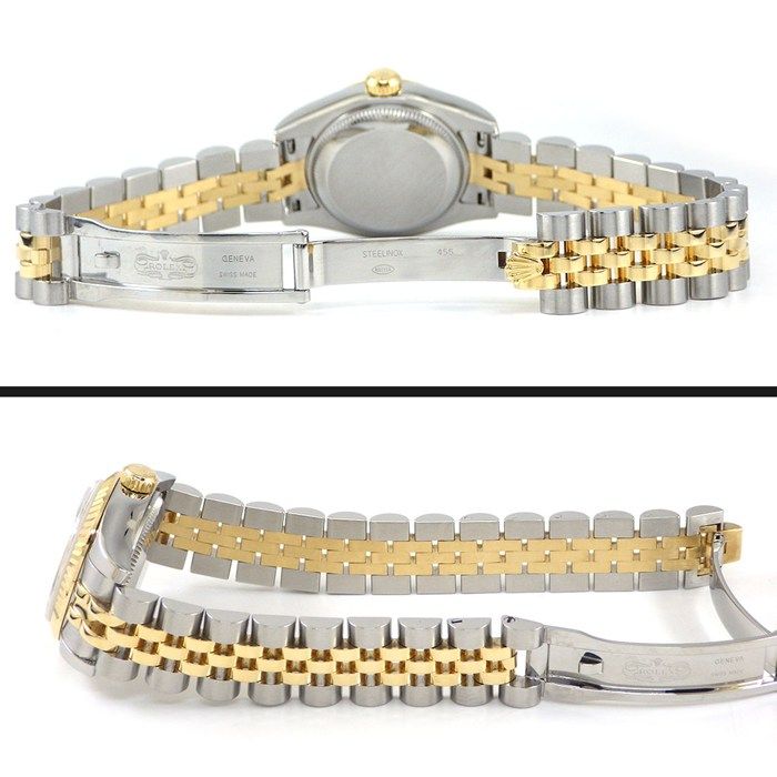 Rolex Watch Datejust Roulett 10 Points Diamond Index Blue Computer Dia Cone