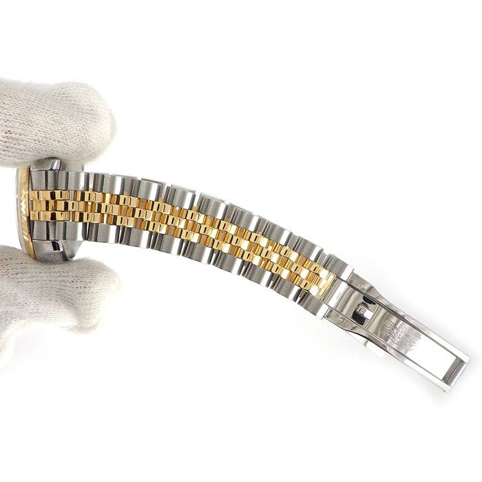 Rolex Watch Datejust Roulett 10 Points Diamond Index Blue Computer Dia Cone