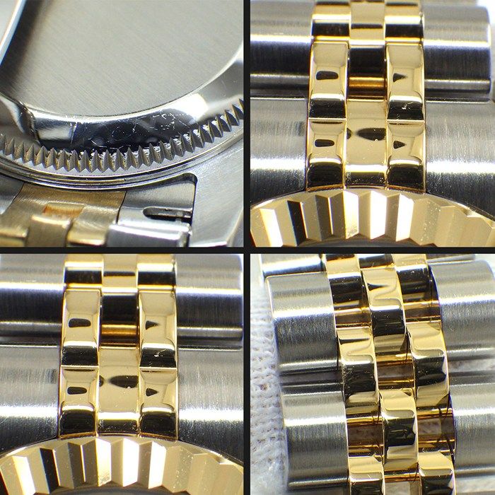 Rolex Watch Datejust Roulett 10 Points Diamond Index Blue Computer Dia Cone