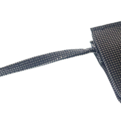 Hermes Her Line Pochette Canvas Shoulder Bag Gray