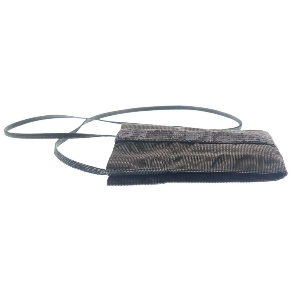Hermes Her Line Pochette Canvas Shoulder Bag Gray