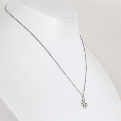 Tiffany & Co 925 Sterling Silver Paloma Picasso Crown of Heart Box Bag Necklace