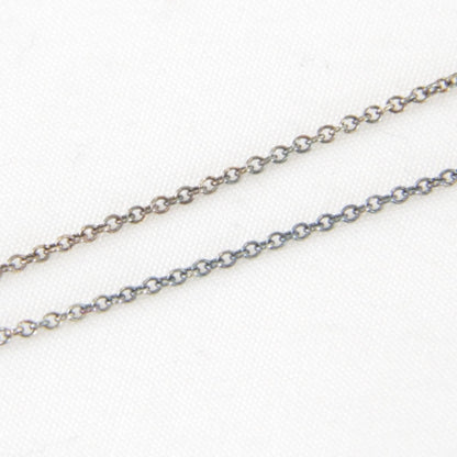 Tiffany & Co 925 Sterling Silver Paloma Picasso Crown of Heart Box Bag Necklace