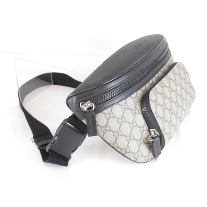 Gucci Belt Bag GG Supreme Canvas Gray