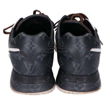 Louis Vuitton Black White Monogram Run Away Sneakers 7.5