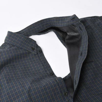 Balenciaga Handbag Shirt Bag Close Bag Cotton Green — view 4