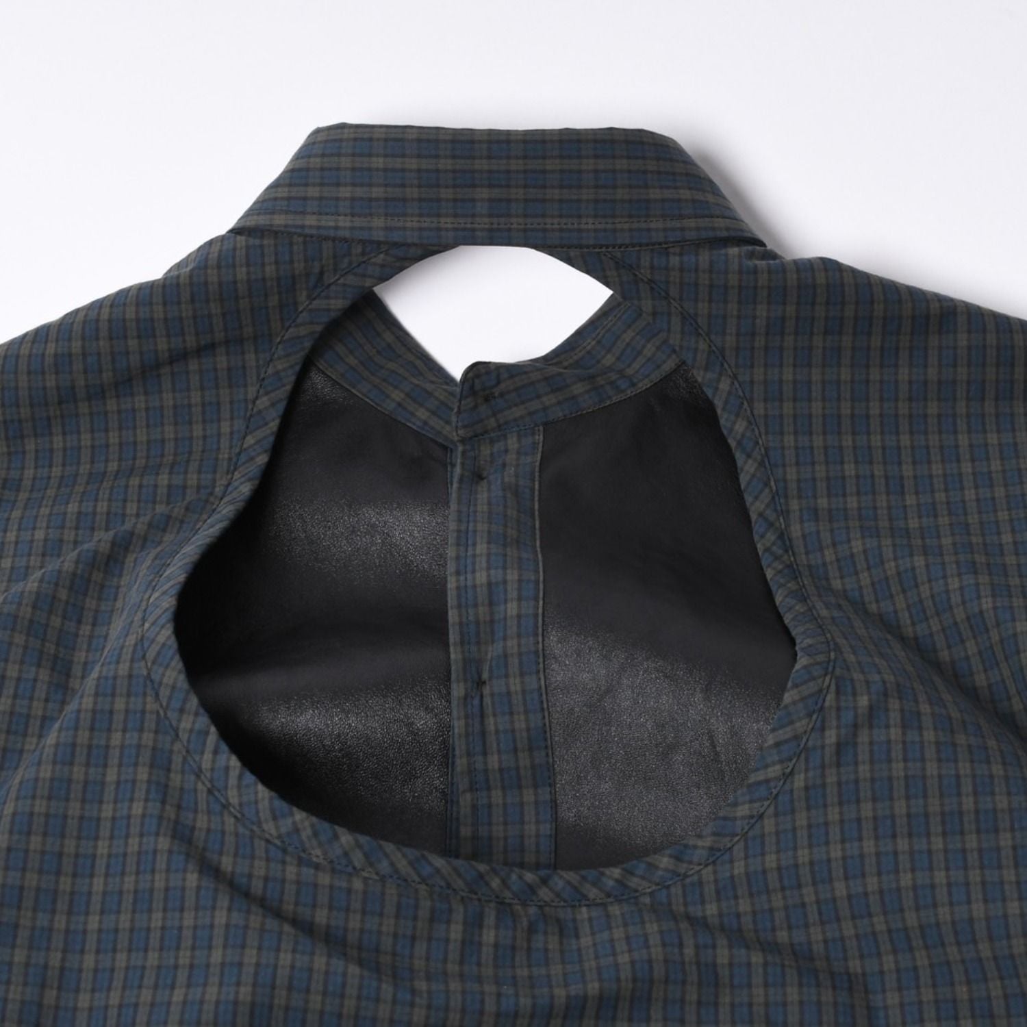 Balenciaga Handbag Shirt Bag Close Bag Cotton Green — view 5