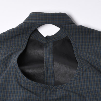 Balenciaga Handbag Shirt Bag Close Bag Cotton Green — view 5