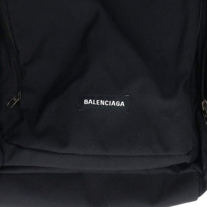 Balenciaga Logo Nylon Canvas Backpack