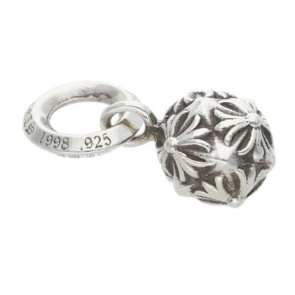 Chrome Hearts Pyramid Plus Ball Silver Necklace Top