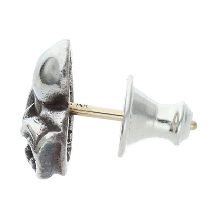 Chrome Hearts Stud Heart Silver Earrings