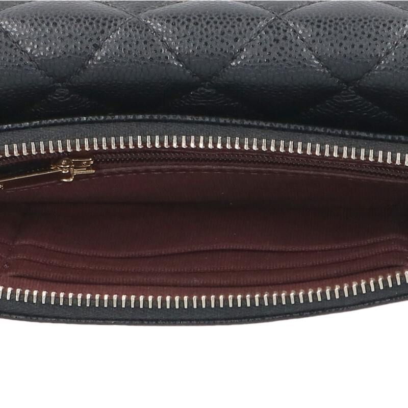 Chanel Quilted Chain Wallet Shoulder Bag