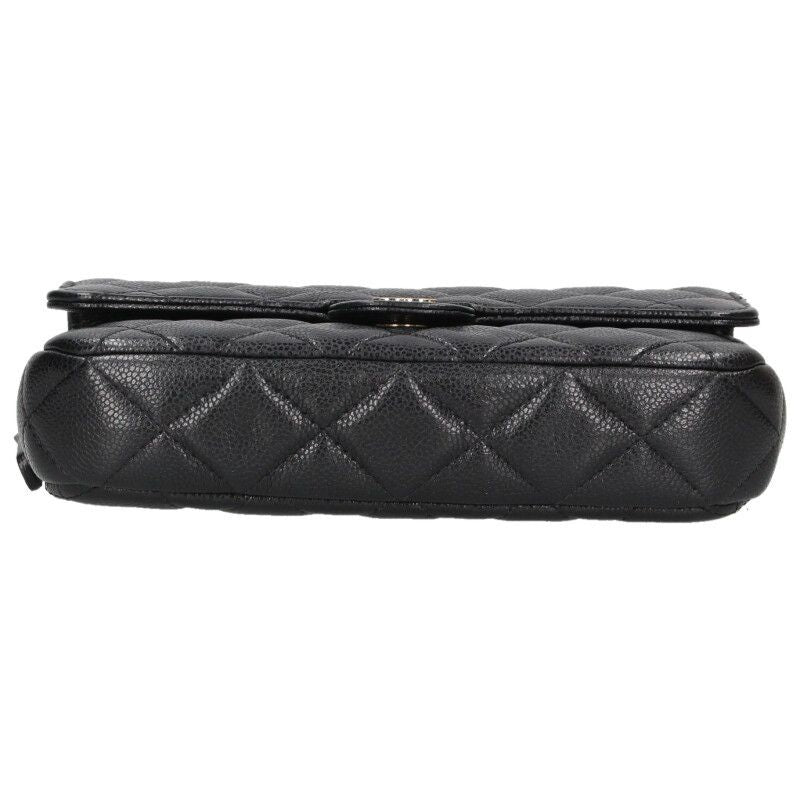 Chanel Quilted Chain Wallet Shoulder Bag