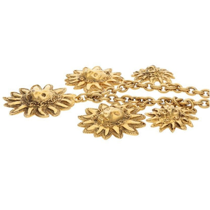Chanel Lion Motif Fugold Necklace