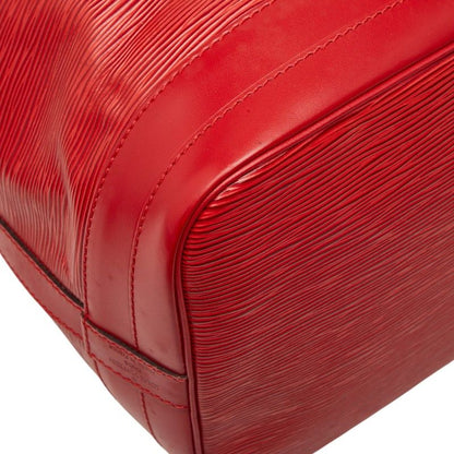 Louis Vuitton Epi Noe Shoulder Bag Castilian Red Leather